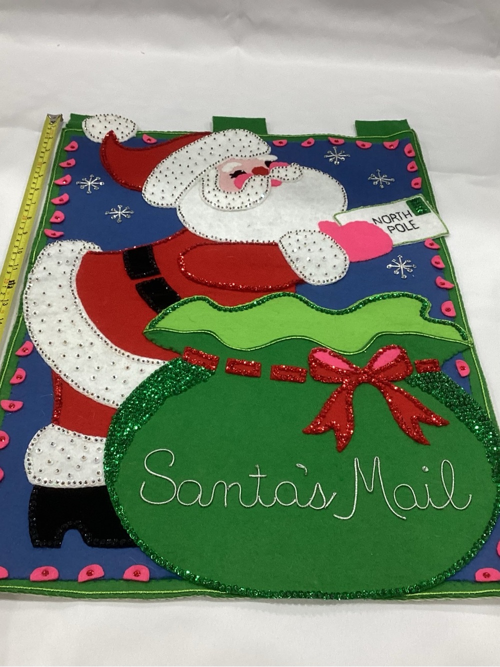 Bucilla Multicolor Felt Santa's Mail Wall Hanging